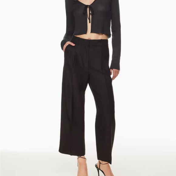 Wilfred Effortless pants: linen, cropped, size 8 - Picture 2 of 9